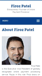 Mobile Screenshot of firozpatel.net